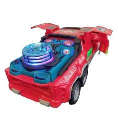 Imagem de Brinquedo Carrinho Do Fluxo Paredão De Som Com Luzes 3D Abre  Portas E