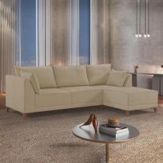 Imagem de Sofá de Canto 5 Lugares 268cm com Almofadas M155 Martins Estofados