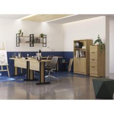 Imagem de Mesa para Escritório 120cm Secretária Versátil Kappesberg Itapuã
