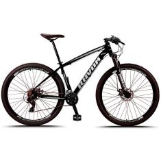 Imagem de Bicicleta Aro 29 Alumínio Freio A Disco 27 Velocidades Alavanca Cor: cinza; Tamanho:15