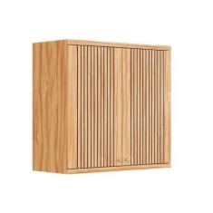 Imagem de Armário De Cozinha Modulado Sauvignon C/ 2 Portas Canelada 80cm Amendo