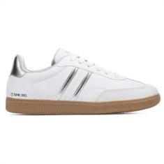 Imagem de Tênis Ramarim Ice Branco e Prata - Feminino-Feminino