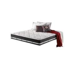 Imagem de Colchão King Los Angeles Molas Ensacadas 193x203x26cm - Zidi, Preto