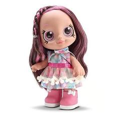 Imagem de Boneca Rainbow Nails Pink e Castanho 26cm Bambola