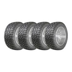 Imagem de Kit 4 Pneus Delinte Aro 20 33X12.50R20 DX-12 Bandit RT 12 Lonas 123R
