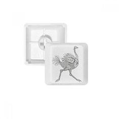 Imagem de Kit de atualização para jogos de teclado mecânico PBT com pintura de pássaro