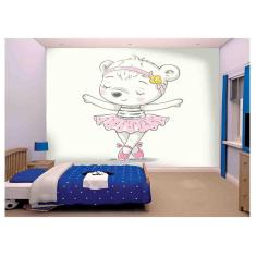 Imagem de Papel De Parede Infantil Ursinha Quarto Bebê  Azs138