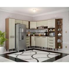 Imagem de cozinha completa evolution plus 10 pt 8 gv legno e crema