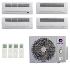 Imagem de Ar-Condicionado Multi Split Inverter R-32 Gree 36.000 (4x Evap Cassete 1 Via 12.000) Quente/Frio 220V