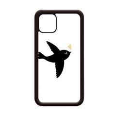 Imagem de Capa Lover Bird estilo citação coração para iPhone 11 Pro Max para Apple Mobile Case Shell