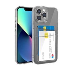 Imagem de Carteira transparente de luxo com compartimento para cartão para iPhone 13 Pro Max Capa transparente de silicone para iPhone 14 12 11 6 7 8 Plus se 2020, preto, para iPhone 6 6S