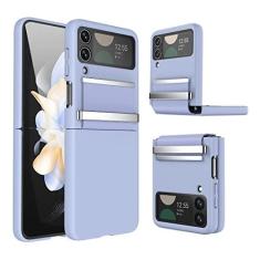 Imagem de Tarieson Capa flip elegante e durável para Samsung Galaxy Z Flip4 - capa de telefone antiqueda