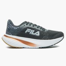 Imagem de Tênis Esportivo Feminino Racer Nairobi Preto Cinza Cobre Fila F02R00122-6219-Feminino