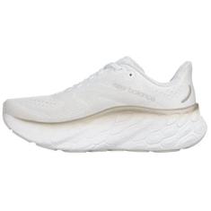 Imagem de New Balance Fresh Foam X More V4 Tênis de corrida feminino, Branco/dourado metálico/Moonbeam, 40