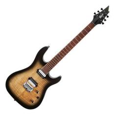 Imagem de Guitarra Soloist Cort Kx-300 Oprb Eletrica 6 Cordas, Open Pore Raw Bur