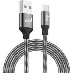 Imagem de Cabo USB Para USB-C ELG INXC10GY 1 Metro Cinza