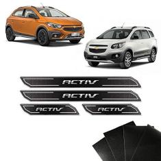 Imagem de Kit Soleira Diamante Onix Spin Activ Com Protetor de Porta