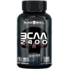 Imagem de BCAA 2400 Caveira  Black Skull - 100 tabletes
