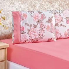 Imagem de Jogo De Cama Micropercal 200 Fios Naturale King 03 Peças - Serene  - B