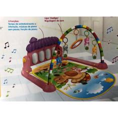 Imagem de Tapete Piano Portátil Musical Multi Função Rosa Kitstar