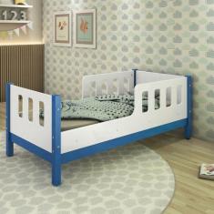 Imagem de Cama Juvenil Encanto c/ Grade de Segurança à Pronta Entrega - Sambare 