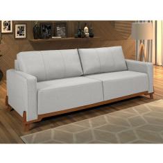 Imagem de Sofá 4 Lugares 230cm Linho Maldivas Império Estofados Gelo