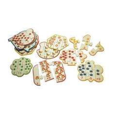 Imagem de Brinquedos Educativos  Quebra Cabeça Adição Subtração 60Und - Sonho De