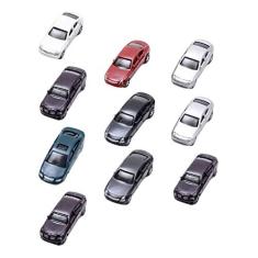 Imagem de Kokiya Conjunto de 10 Miniaturas de Carros Pintados para Decoração de Paisagens