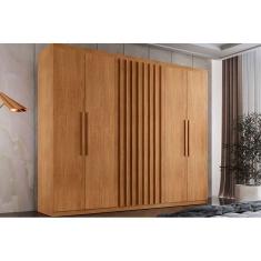 Imagem de Guarda Roupa Casal 6 Portas E 2 Gavetas Cairo Naturale