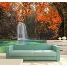 Imagem de Papel de Parede - Painel Fotográfico Cachoeira 3D 3,75M² na 080