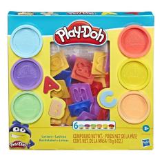 Imagem de Conjunto Massinha Letras 6 potes Multicor Play-Doh - Hasbro