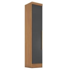 Imagem de Módulo Guarda-Roupa Smart 1 Porta Cinamomo/Cinza