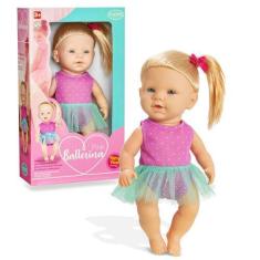 Imagem de Boneca Menina Bailarina Pink Ballerina - Pupee