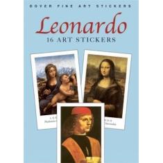Imagem de Leonardo: 16 Art Stickers - Leonardo Da Vinci - 9780486420448