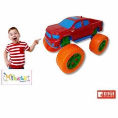 Imagem de Carrinho Brinquedo Caminhote Pick Up Kids - Miketa Brinquedos