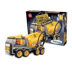 Imagem de Brinquedo Blocos De Encaixe Cidade Em Obras 189 Peças Xalingo - 0688.7