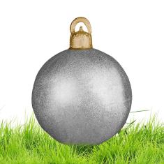 Imagem de Grande bola de Natal inflável, bola de Natal inflável gigante | 17,7 polegadas de decoração de quintal inflável de Natal divertido em PVC | Explodir bolas de Natal extra grandes para férias