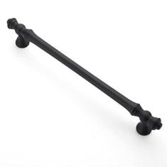 Imagem de Asidrama Pacote com 10 puxadores de armário de cozinha preto fosco de 192 mm, puxadores de armário de cozinha para puxadores de gaveta de armário, puxadores de cômoda