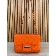 Imagem de Bolsa feminina ombro transversal alça corrente reforçada - MANU SHOES,