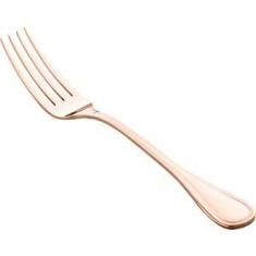 Imagem de CJ 12 GARFOS DE AÇO INOX P/MESA PVD ROSÉ GOLD AVALON