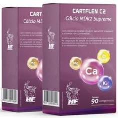 Imagem de 2x Cartflen C2 - Calcio MDK2 Supreme 90 comps HF Suplements