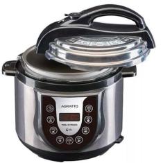 Imagem de Panela De Pressão Agratto Eletrônica Digital 4L Inox Ped-01 - A.R Vari