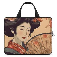 Imagem de Bolsa para laptop compatível com MacBook Pro M3/M2/M1, MacBook Pro, MacBook Air, iPad Pro, Surface Pro 9/8 de 10 polegadas, bolsa de borracha de cloropreno