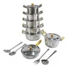 Imagem de Jogo Caçarolas, Frigideira, Caldeirão Restaurante + Brinde