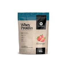 Imagem de WHEY PROTEIN CONCENTRADO - MORANGO - 900g