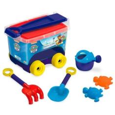 Imagem de Brinquedo Kit De Praia Carrinho Patrulha Canina Da Fun 83431