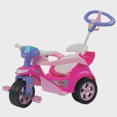 Imagem de Triciclo com Pedal Infantil Baby Trike Evolution Rosa Biemme