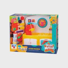 Imagem de Diver Massa Massinha de Modelar Kitchen Massinhas com Acessórios - 8124 - Divertoys