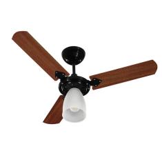 Imagem de Ventilador De Teto Tron Marbela 3 Pás Preto / Verniz 220v