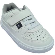 Imagem de Tênis Infantil Molekinho Menino - Estilo Conforto Respiravel, Branco, 